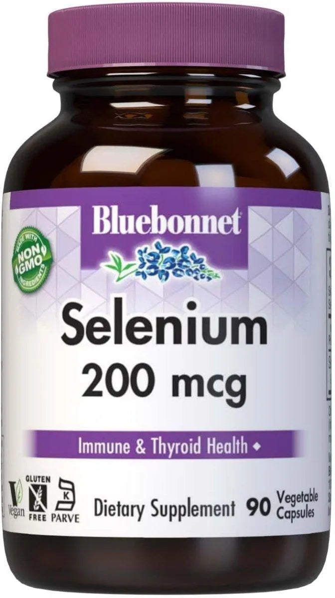 BLUEBONNET NUTRITION - Bluebonnet Nutrition Selenium 200mcg 90 Capsulas - The Red Vitamin MX - Suplementos Alimenticios - {{ shop.shopifyCountryName }}