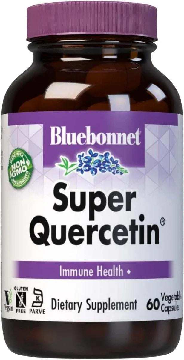 BLUEBONNET NUTRITION - Bluebonnet Nutrition Super Quercetin Vegetable Capsules 60 Capsulas - The Red Vitamin MX - Suplementos Alimenticios - {{ shop.shopifyCountryName }}