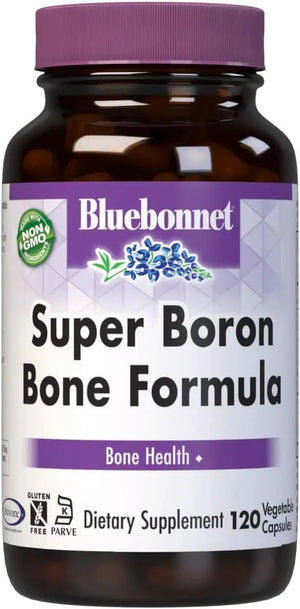 BLUEBONNET NUTRITION - BlueBonnet Super Boron Bone Formula 120 Capsulas - The Red Vitamin MX - Suplementos Alimenticios - {{ shop.shopifyCountryName }}
