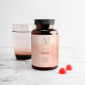 BLYSS NUTRITION - BLYSS Nutrition Biotin 10000mcg Hair Skin & Nails Gummies 60 Gomitas - The Red Vitamin MX - Suplementos Alimenticios - {{ shop.shopifyCountryName }}