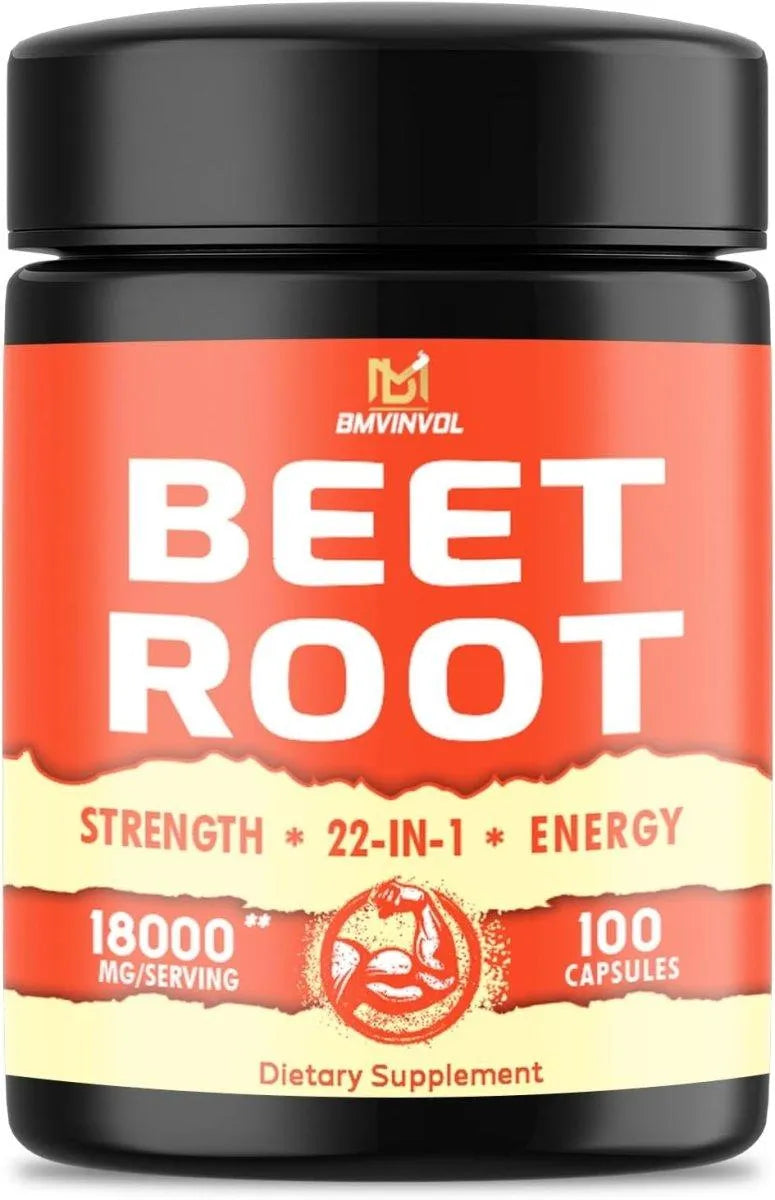 BMVINVOL - BMVINVOL Beet Root 18,000Mg. 100 Capsulas - The Red Vitamin MX - Suplementos Alimenticios - {{ shop.shopifyCountryName }}