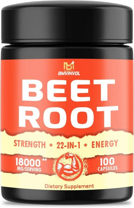 BMVINVOL - BMVINVOL Beet Root 18,000Mg. 100 Capsulas - The Red Vitamin MX - Suplementos Alimenticios - {{ shop.shopifyCountryName }}