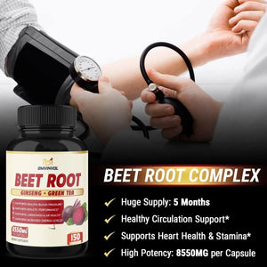 BMVINVOL - BMVINVOL Beet Root Extract Capsules 8550Mg. 150 Capsulas - The Red Vitamin MX - Suplementos Alimenticios - {{ shop.shopifyCountryName }}