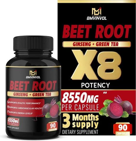 BMVINVOL - BMVINVOL Beet Root Extract Capsules 8550Mg. 90 Capsulas - The Red Vitamin MX - Suplementos Alimenticios - {{ shop.shopifyCountryName }}