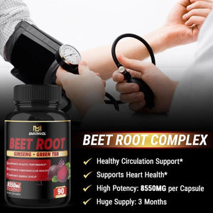 BMVINVOL - BMVINVOL Beet Root Extract Capsules 8550Mg. 90 Capsulas - The Red Vitamin MX - Suplementos Alimenticios - {{ shop.shopifyCountryName }}