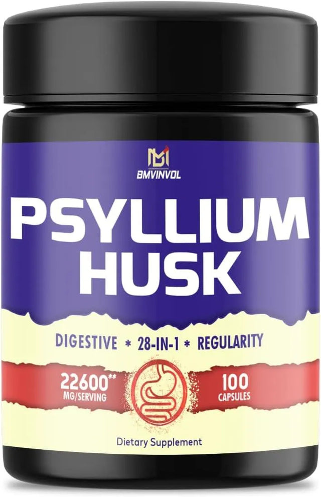 BMVINVOL - BMVINVOL Psyllium Husk 22600Mg. 100 Capsulas - The Red Vitamin MX - Suplementos Alimenticios - {{ shop.shopifyCountryName }}