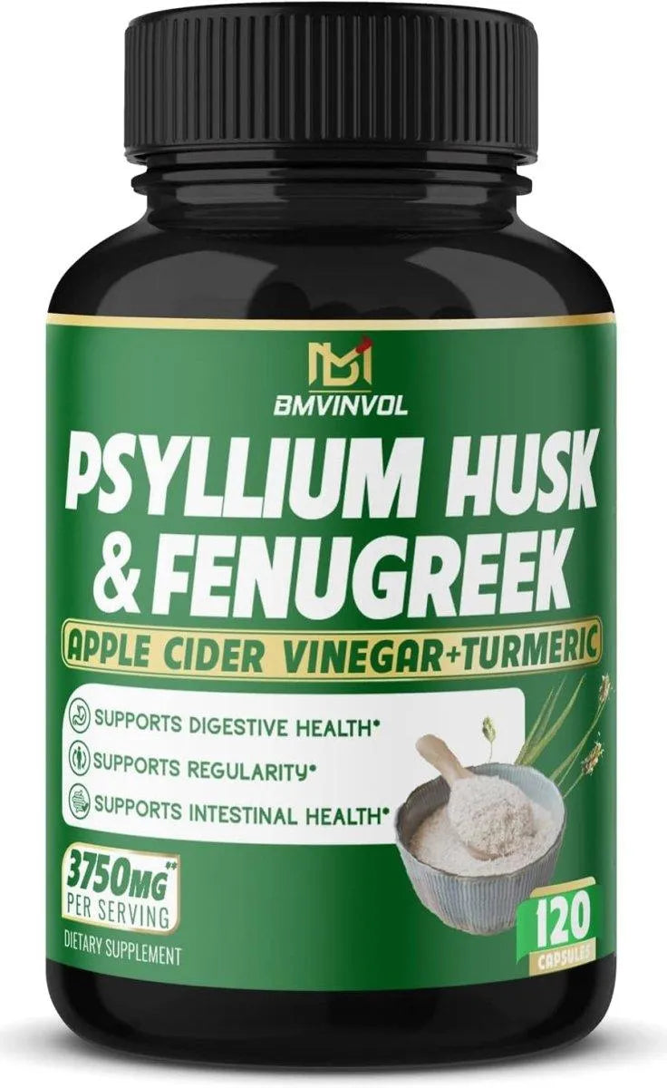 BMVINVOL - BMVINVOL Psyllium Husk 3750Mg. 120 Capsulas - The Red Vitamin MX - Suplementos Alimenticios - {{ shop.shopifyCountryName }}