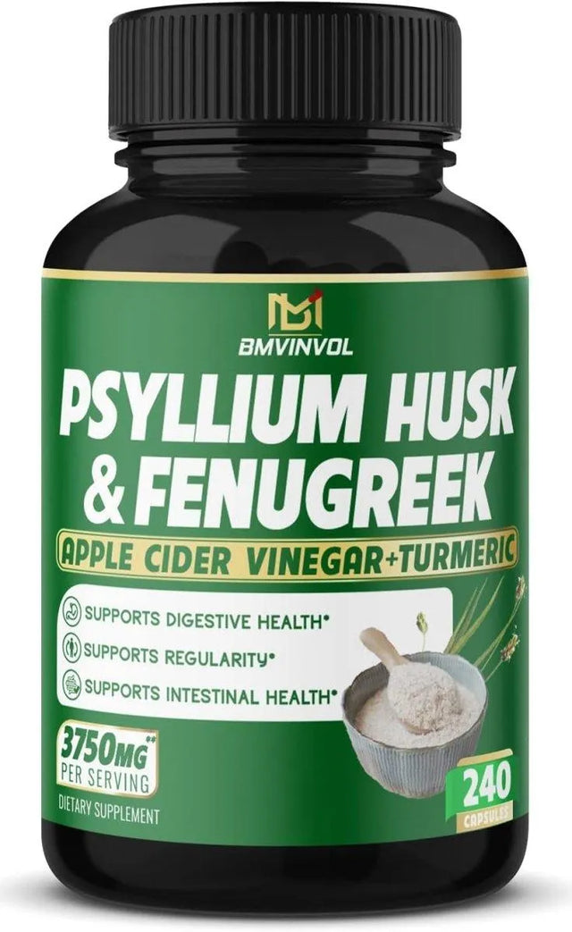 BMVINVOL - BMVINVOL Psyllium Husk 3750Mg. 240 Capsulas - The Red Vitamin MX - Suplementos Alimenticios - {{ shop.shopifyCountryName }}