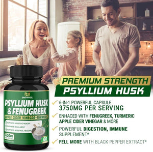 BMVINVOL - BMVINVOL Psyllium Husk 3750Mg. 60 Capsulas - The Red Vitamin MX - Suplementos Alimenticios - {{ shop.shopifyCountryName }}