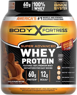 BODY FORTRESS - Body Fortress Super Advanced Whey Protein Powder 1.78Lb. - The Red Vitamin MX - Suplementos Alimenticios - {{ shop.shopifyCountryName }}