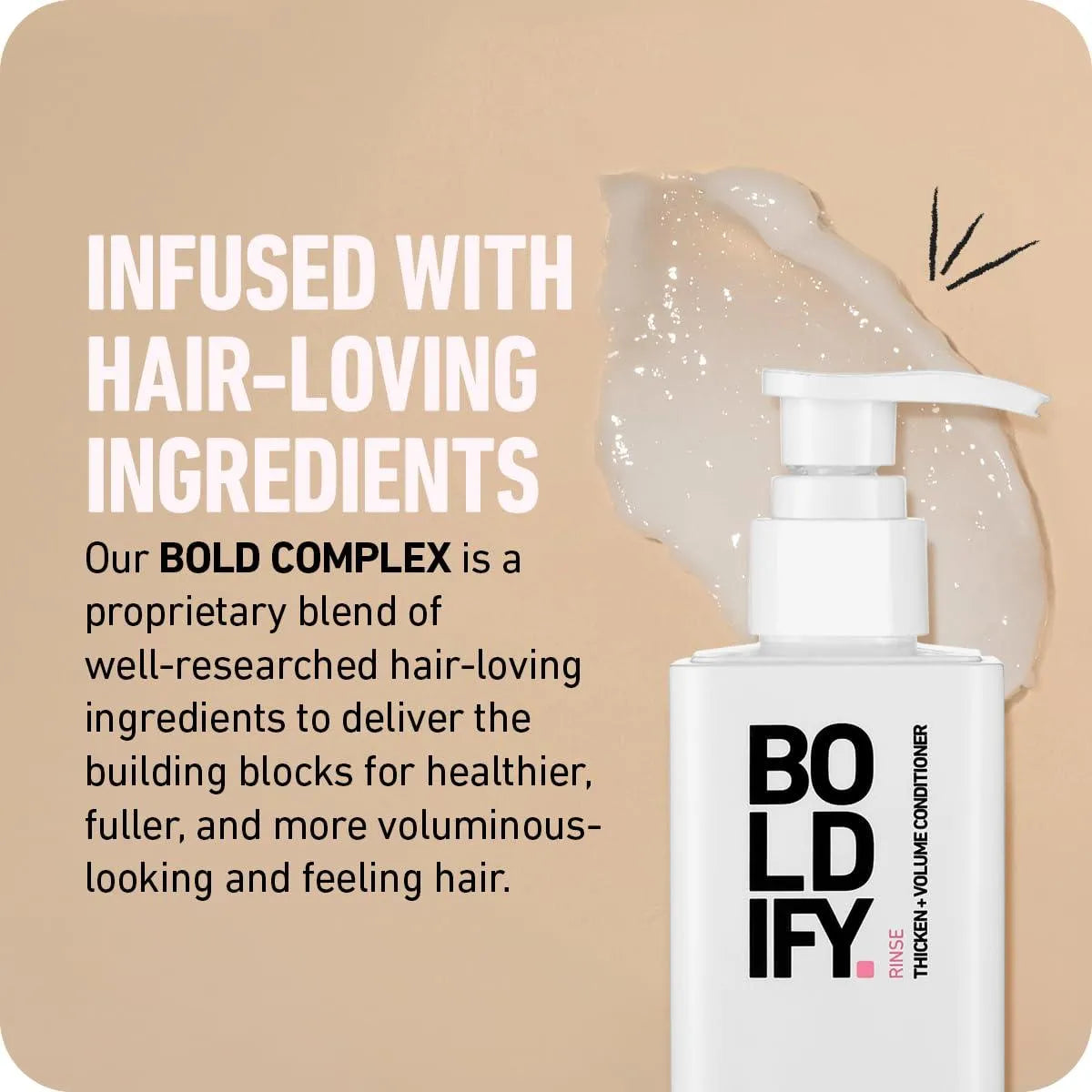 BOLDIFY - Boldify Thicken Volume Conditioner 237Ml. - The Red Vitamin MX - Acondicionador Para Cabello - {{ shop.shopifyCountryName }}