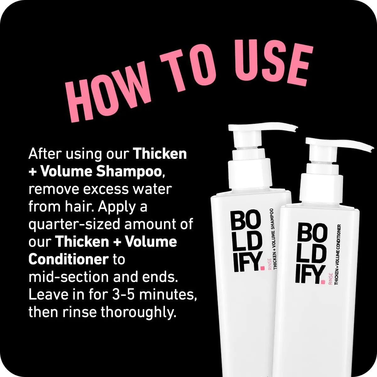 BOLDIFY - Boldify Thicken Volume Conditioner 237Ml. - The Red Vitamin MX - Acondicionador Para Cabello - {{ shop.shopifyCountryName }}