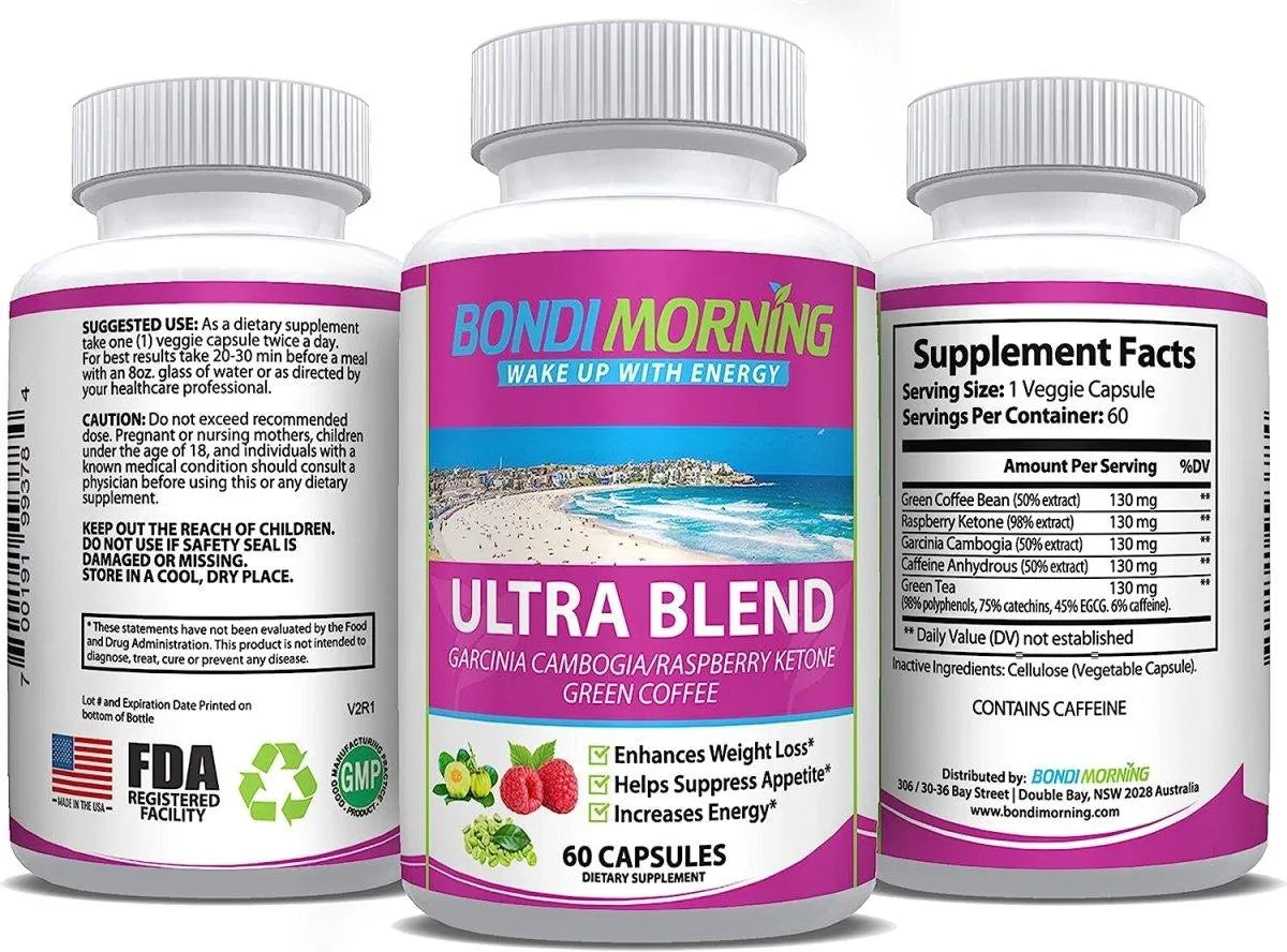 BONDI MORNING - Bondi Morning Garcinia Cambogia Blend 60 Capsulas - The Red Vitamin MX - Suplementos Alimenticios - {{ shop.shopifyCountryName }}