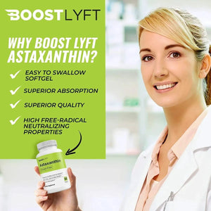 BOOST LYFT - Boost Lyft Natural Astaxanthin 10Mg. 60 Capsulas Blandas - The Red Vitamin MX - Suplementos Alimenticios - {{ shop.shopifyCountryName }}