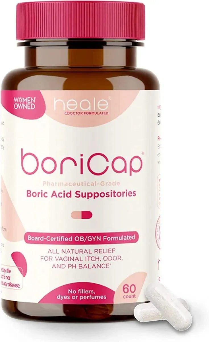 BORICAP - BoriCap Boric Acid Suppositories 600Mg. 60 Supositorios - The Red Vitamin MX - Supositorios De Ácido Bórico - {{ shop.shopifyCountryName }}