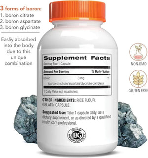 BOTANIC CHOICE - Botanic Choice Super Boron Complex 3 Mg. 90 Capsulas 2 Pack - The Red Vitamin MX - Suplementos Alimenticios - {{ shop.shopifyCountryName }}
