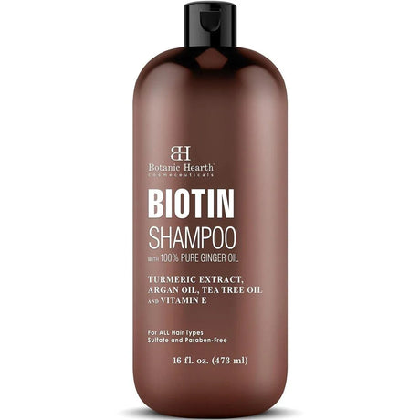 BOTANIC HEARTH - Botanic Hearth Biotin Shampoo with Ginger Oil & Keratin 473Ml. - The Red Vitamin MX - Shampoo Para Cabello - {{ shop.shopifyCountryName }}