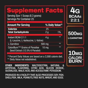 BPI SPORTS - BPI Sports Best BCAA Shredded Powder 207.5Gr. - The Red Vitamin MX - Suplementos Alimenticios - {{ shop.shopifyCountryName }}