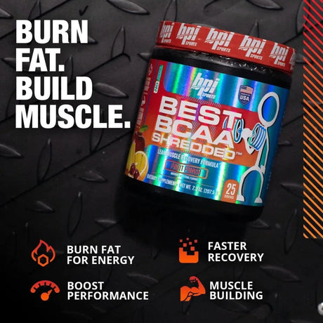 BPI SPORTS - BPI Sports Best BCAA Shredded Powder 207.5Gr. - The Red Vitamin MX - Suplementos Alimenticios - {{ shop.shopifyCountryName }}