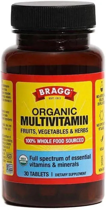 BRAGG - Bragg Daily Multivitamin 30 Tabletas - The Red Vitamin MX - Suplementos Alimenticios - {{ shop.shopifyCountryName }}