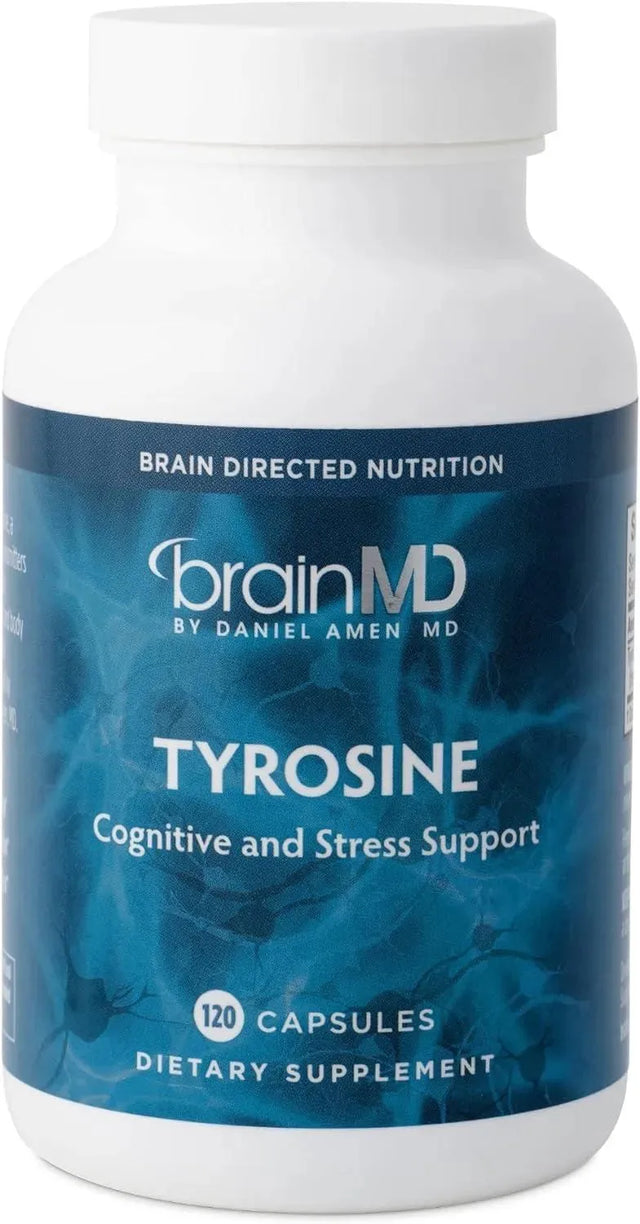 BRAIN MD - Dr Amen BrainMD Tyrosine 120 Capsulas - The Red Vitamin MX - Suplementos Alimenticios - {{ shop.shopifyCountryName }}