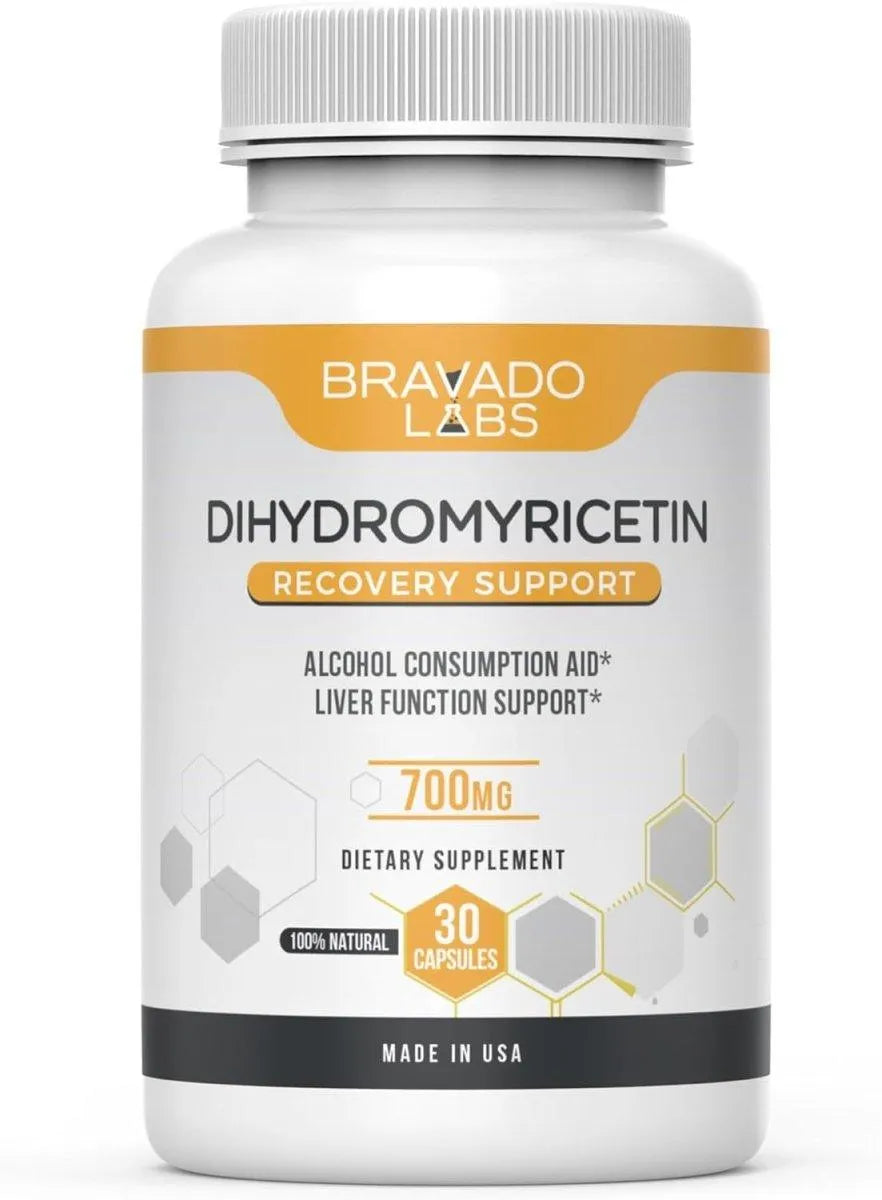 BRAVADO LABS - Bravado Labs Premium Dihydromyricetin DHM 700Mg. 30 Capsulas - The Red Vitamin MX - Suplementos Alimenticios - {{ shop.shopifyCountryName }}