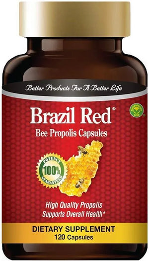 BRAZIL RED - Brazil Red Bee High Concentrate Propolis 120 Capsulas - The Red Vitamin MX - Suplementos Alimenticios - {{ shop.shopifyCountryName }}