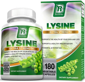 BRI NUTRITION - BRI Nutrition L-Lysine 500Mg. 180 Capsulas - The Red Vitamin MX - Suplementos Alimenticios - {{ shop.shopifyCountryName }}