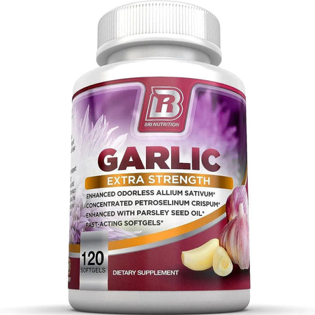 BRI NUTRITION - BRI Nutrition Odorless Garlic 120 Capsulas Blandas - The Red Vitamin MX - Suplementos Alimenticios - {{ shop.shopifyCountryName }}