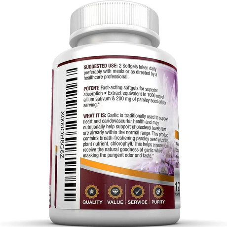 BRI NUTRITION - BRI Nutrition Odorless Garlic 120 Capsulas Blandas - The Red Vitamin MX - Suplementos Alimenticios - {{ shop.shopifyCountryName }}
