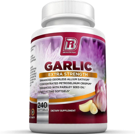 BRI NUTRITION - BRI Nutrition Odorless Garlic 240 Capsulas Blandas - The Red Vitamin MX - Suplementos Alimenticios - {{ shop.shopifyCountryName }}