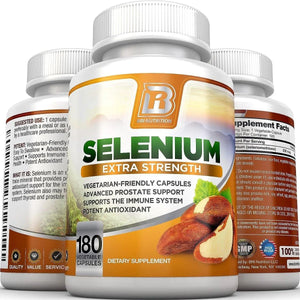 BRI NUTRITION - BRI Nutrition Selenium 200mcg 180 Capsulas - The Red Vitamin MX - Suplementos Alimenticios - {{ shop.shopifyCountryName }}