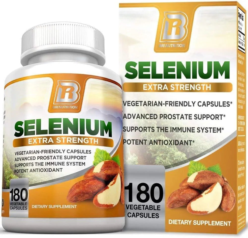 BRI NUTRITION - BRI Nutrition Selenium 200mcg 180 Capsulas - The Red Vitamin MX - Suplementos Alimenticios - {{ shop.shopifyCountryName }}