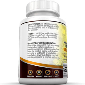 BRI NUTRITION - BRI Nutrition Tibullus Terrestris Steroidal Saponins & Protodioscin Supplement 180 Capsulas - The Red Vitamin MX - Suplementos Alimenticios - {{ shop.shopifyCountryName }}