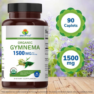 BRIEOFOOD - Brieofood Organic Gymnema 1500Mg. 90 Tabletas - The Red Vitamin MX - Suplementos Alimenticios - {{ shop.shopifyCountryName }}