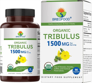 BRIEOFOOD - Brieofood Organic Tribulus 1500Mg. 90 Tabletas - The Red Vitamin MX - Suplementos Alimenticios - {{ shop.shopifyCountryName }}