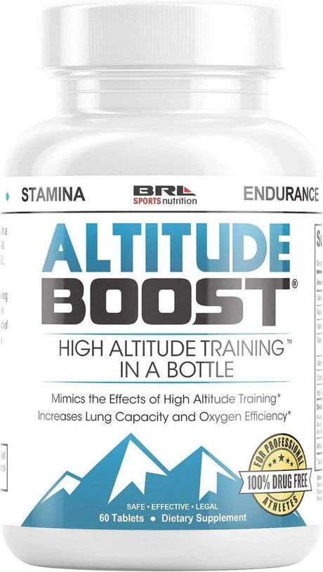 BRL SPORTS NUTRITION - BRL Sports Nutrition Altitude Boost High Altitude Training 60 Tabletas - The Red Vitamin MX - Suplementos Alimenticios - {{ shop.shopifyCountryName }}