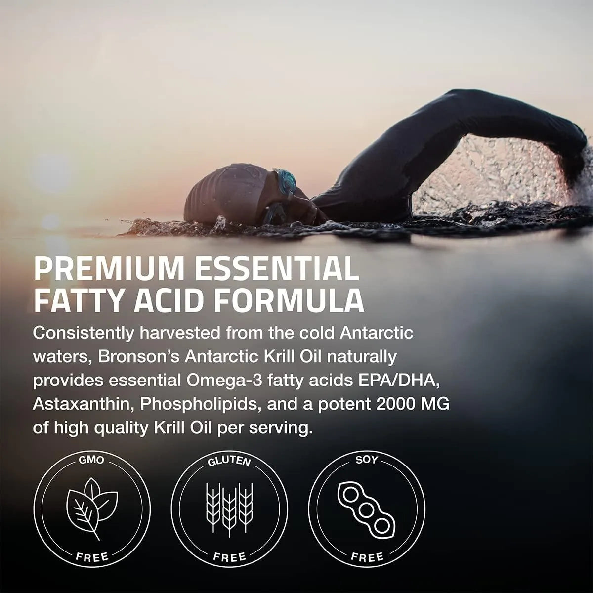 BRONSON - Bronson Antarctic Krill Oil 2000Mg. - The Red Vitamin MX - Suplementos Alimenticios - {{ shop.shopifyCountryName }}