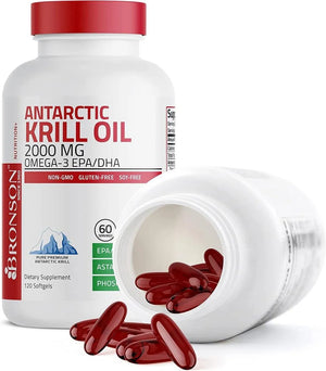 BRONSON - Bronson Antarctic Krill Oil 2000Mg. - The Red Vitamin MX - Suplementos Alimenticios - {{ shop.shopifyCountryName }}