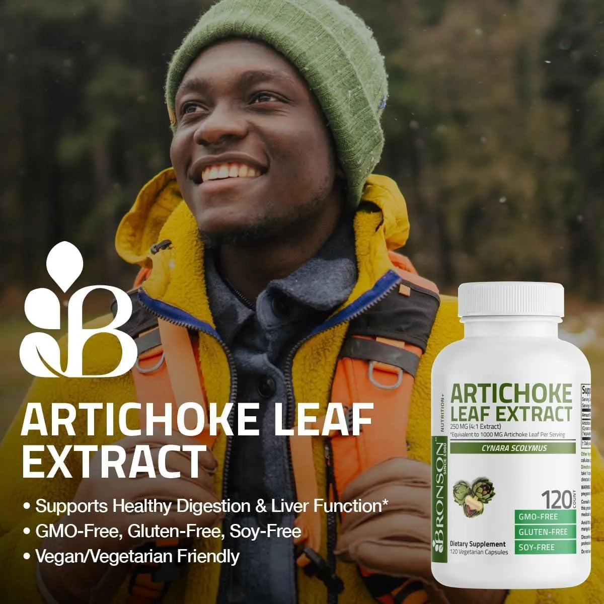 BRONSON - Bronson Artichoke Leaf Extra Strength 60 Capsulas - The Red Vitamin MX - Suplementos Alimenticios - {{ shop.shopifyCountryName }}