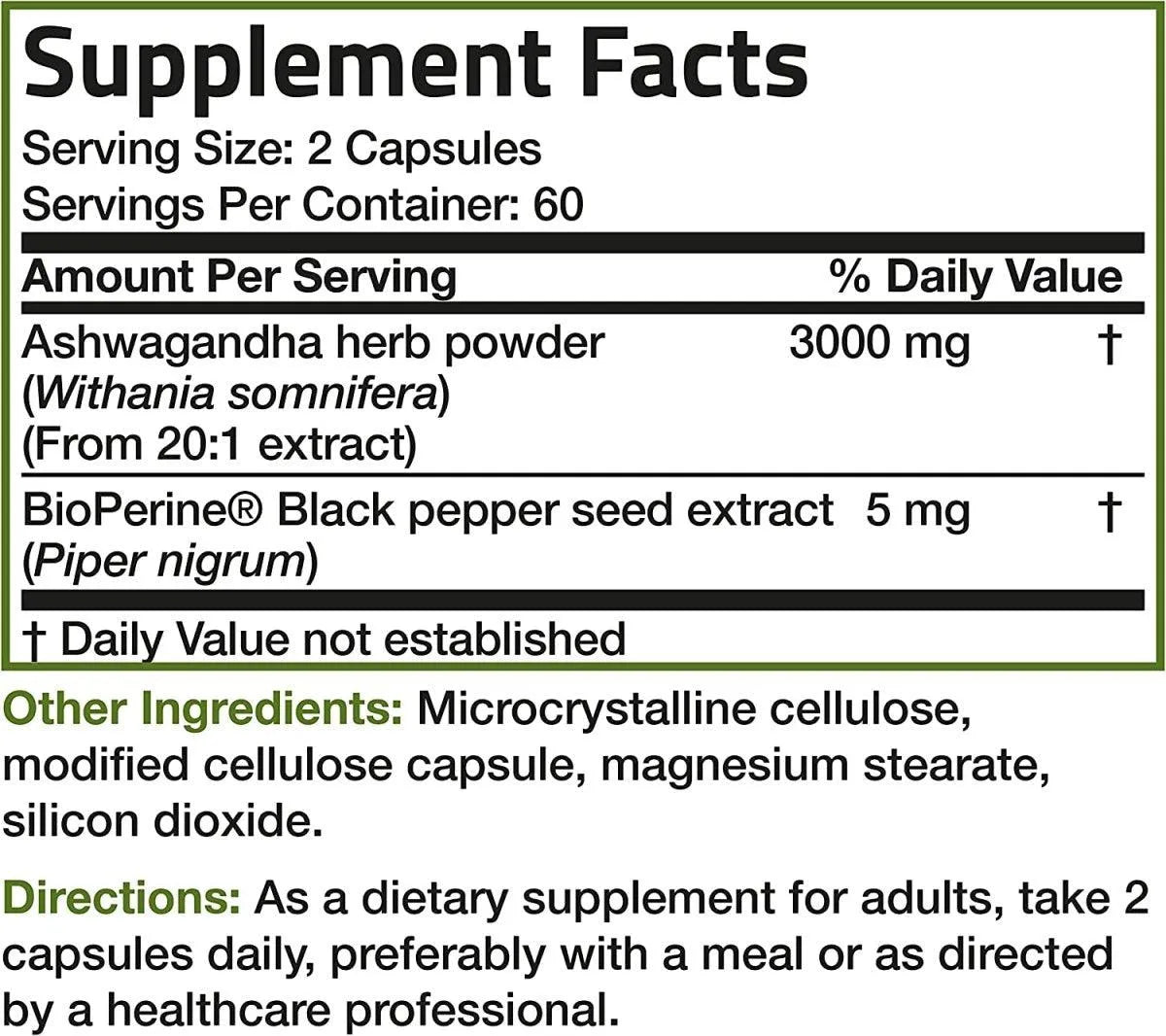 BRONSON - Bronson Ashwagandha Extra Strength 3000Mg. - The Red Vitamin MX - Suplementos Alimenticios - {{ shop.shopifyCountryName }}