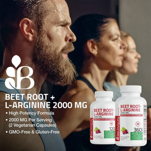 BRONSON - Bronson Beet Root + L-Arginine 2000MG. 120 Capsulas - The Red Vitamin MX - Suplementos Alimenticios - {{ shop.shopifyCountryName }}