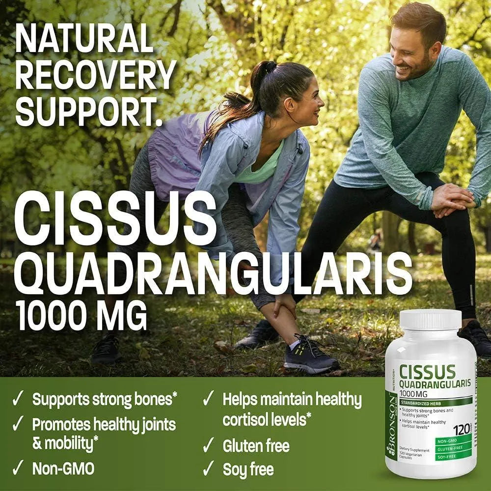 BRONSON - Bronson Cissus Quadrangularis Extract 1000Mg. 120 Capsulas - The Red Vitamin MX - Suplementos Alimenticios - {{ shop.shopifyCountryName }}