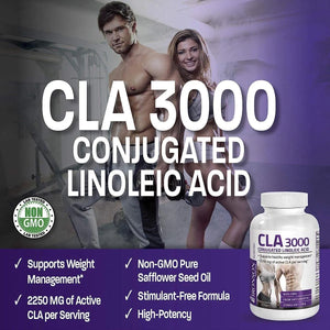 BRONSON - Bronson CLA 3000 Extra High Potency 2250Mg. 90 Capsulas Blandas - The Red Vitamin MX - Suplementos Alimenticios - {{ shop.shopifyCountryName }}