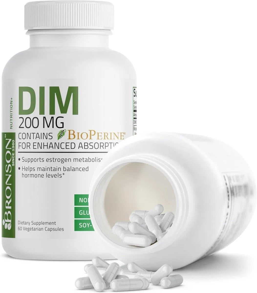 BRONSON - Bronson DIM Supplement 200Mg. 60 Capsulas - The Red Vitamin MX - Suplementos Alimenticios - {{ shop.shopifyCountryName }}