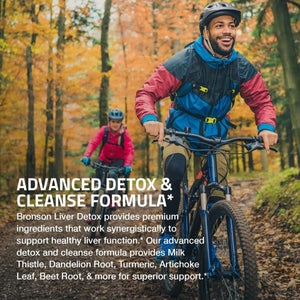 BRONSON - Bronson Liver Detox Advanced Detox & Cleansing Formula 180 Capsulas - The Red Vitamin MX - Suplementos Alimenticios - {{ shop.shopifyCountryName }}