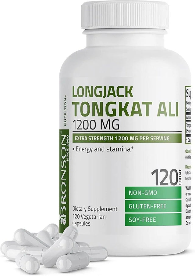 BRONSON - Bronson Longjack Tongkat Ali 1200Mg. 120 Capsulas - The Red Vitamin MX - Suplementos Alimenticios - {{ shop.shopifyCountryName }}