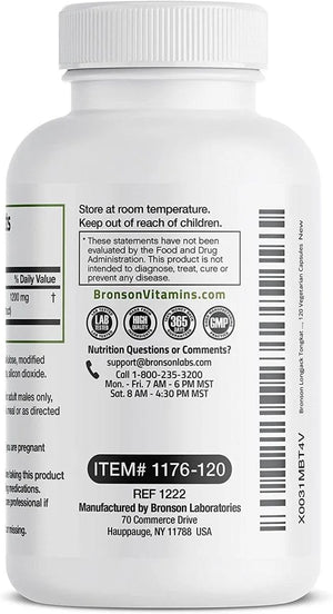 BRONSON - Bronson Longjack Tongkat Ali 1200Mg. 120 Capsulas - The Red Vitamin MX - Suplementos Alimenticios - {{ shop.shopifyCountryName }}
