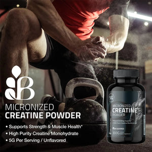 BRONSON - Bronson Micronized Creatine Powder 60 Servicios 300Gr. - The Red Vitamin MX - Suplementos Alimenticios - {{ shop.shopifyCountryName }}