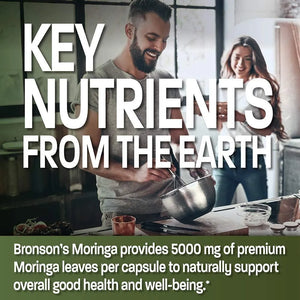 BRONSON - Bronson Moringa Oleifera 5000Mg. 120 Capsulas - The Red Vitamin MX - Suplementos Alimenticios - {{ shop.shopifyCountryName }}